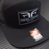ReelFiend 7 Panel Hat - Black