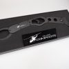 STUDIO COMPOSITE FULL CARBON FIBER FISH GRIPS (Black)