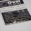 Studio Composite oval wire split rings